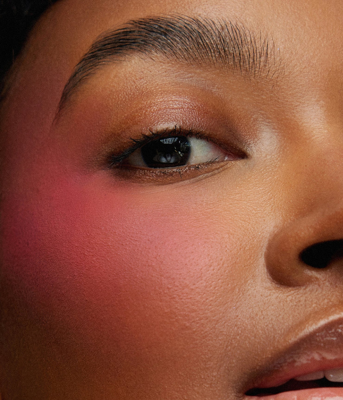 satin matte blush