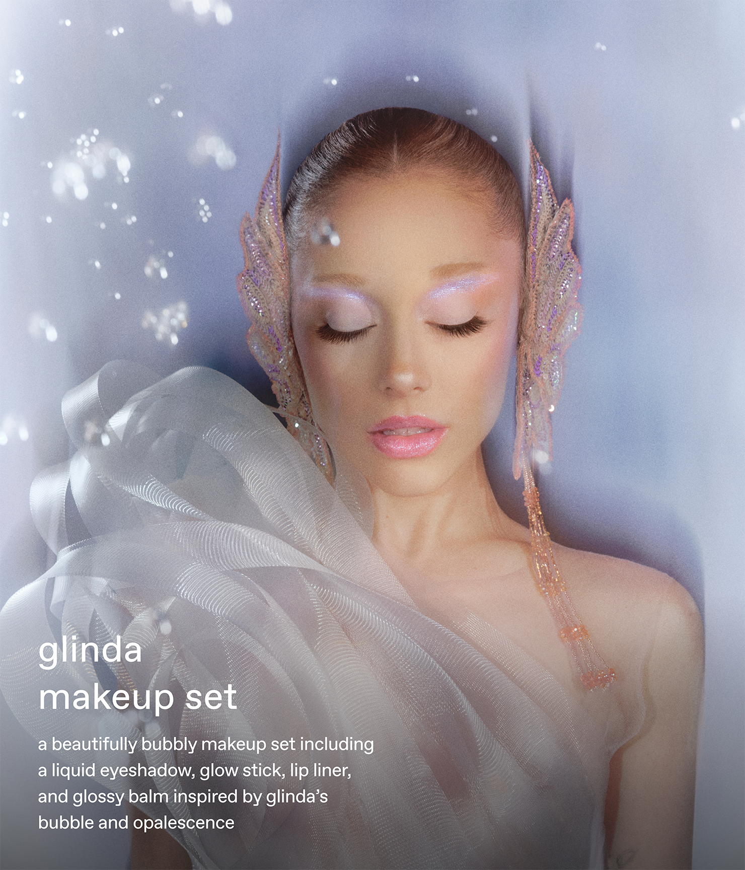 r.e.m. beauty x Wicked: For Good Glinda Makeup Set