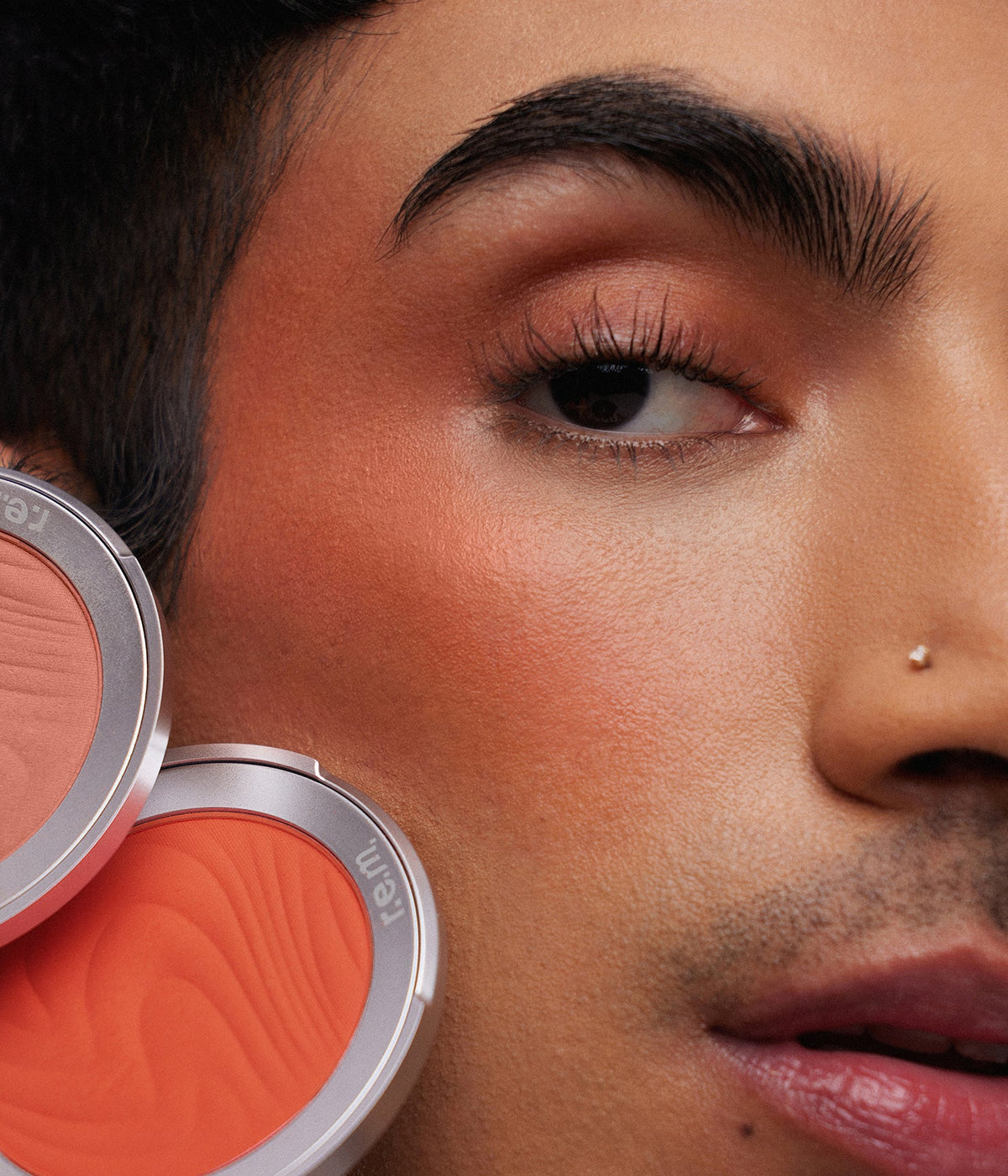 satin matte blush