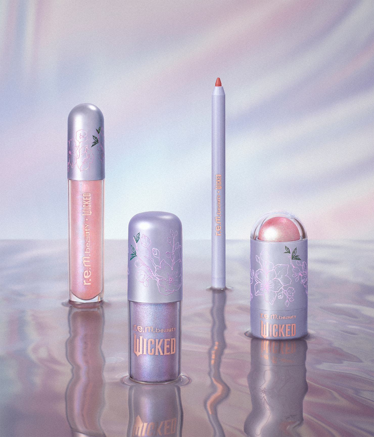 r.e.m. beauty x Wicked: For Good Glinda Makeup Set