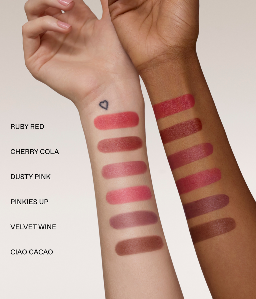all 6 new blur butter lip balms