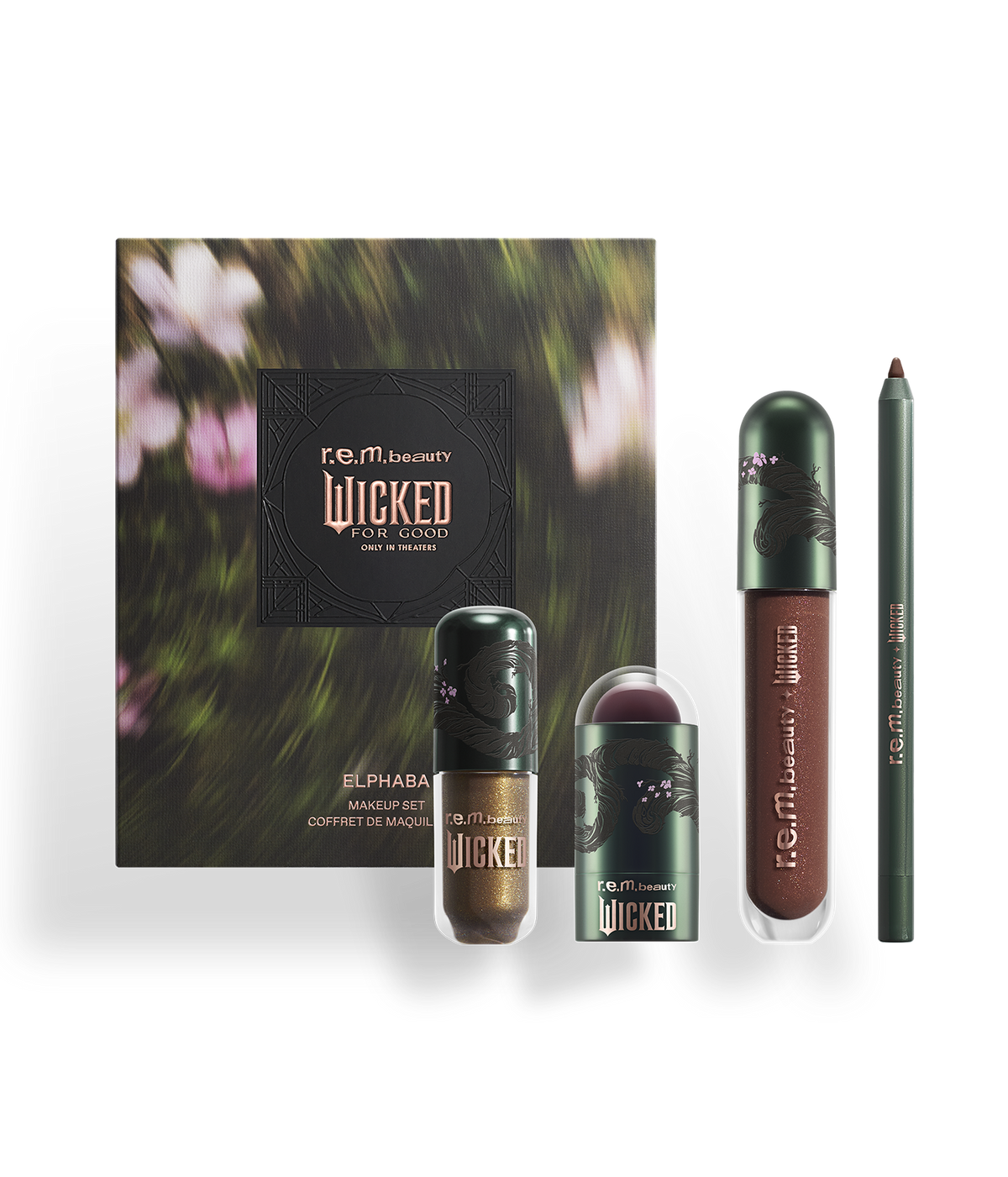 r.e.m. beauty x Wicked: For Good Elphaba Makeup Set